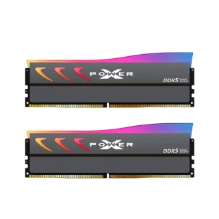 Silicon Power XPOWER Storm RGB 32 GB - 2 x 16GB, DDR5 288-pin DIMM, 6000MT/s, CL36, Black color