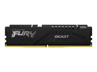 Kingston FURY Beast 128 GB - 2 x 64GB, DDR5 288-pin DIMM, 5600MT/s, CL36, Black color