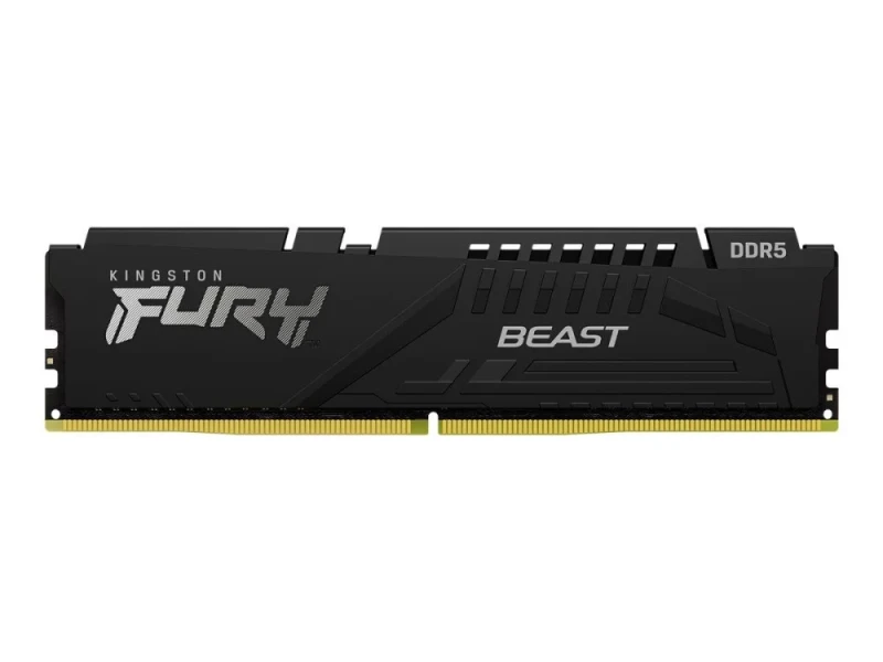 Kingston FURY Beast 128 GB - 2 x 64GB, DDR5 288-pin DIMM, 5600MT/s, CL36, Black color - Featured Image