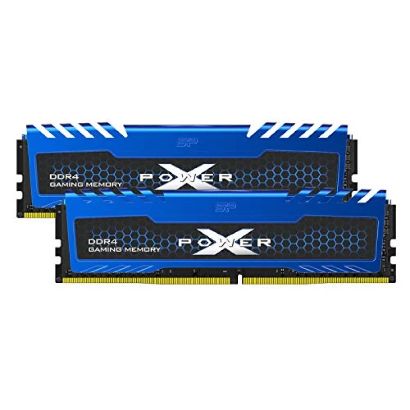 Silicon Power XPOWER Turbine 32 GB - 2 x 16GB, DDR4 288-pin DIMM, 3200MT/s, CL16, Blue color - Featured Image