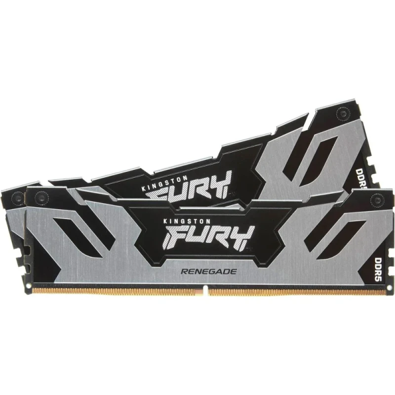 Kingston FURY Renegade 96 GB - 2 x 48GB, DDR5 288-pin DIMM, 6000MT/s, CL32, Silver / Black color - Featured Image