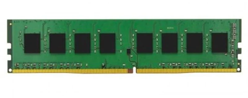 Kingston ValueRAM 4 GB - 1 x 4GB, DDR4 288-pin DIMM, 2666MT/s, CL19, Green / Black color - Featured Image