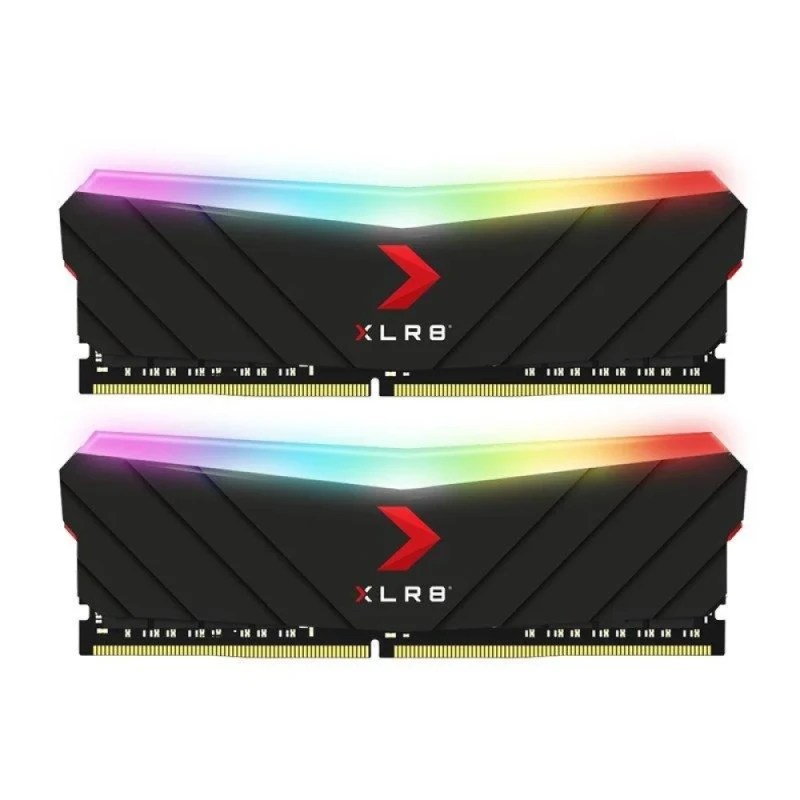 PNY XLR8 Gaming EPIC-X RGB 32 GB - 2 x 16GB, DDR4 288-pin DIMM, 3600MT/s, CL18, Black color - Featured Image