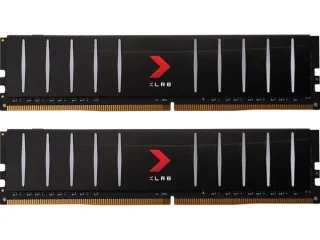 PNY XLR8 16 GB - 2 x 8GB, DDR4 288-pin DIMM, 3600MT/s, CL18, Black color