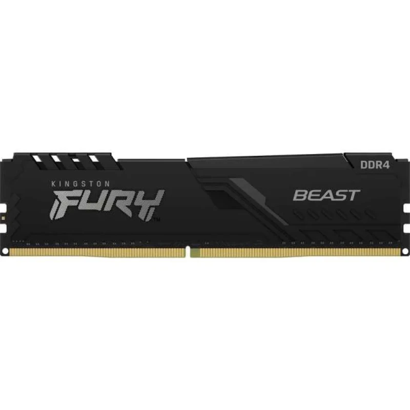 Kingston FURY Beast 16 GB - 1 x 16GB, DDR4 288-pin DIMM, 3600MT/s, CL18, Black color - Featured Image