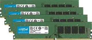 Crucial CT4K8G4DFS8266 32 GB - 4 x 8GB, DDR4 288-pin DIMM, 2666MT/s, CL19, Green color