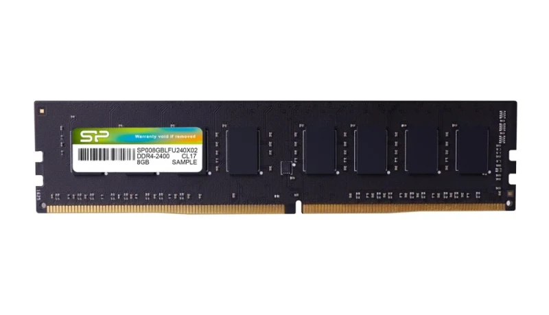 Silicon Power SP008GBLFU240X02 8 GB - 1 x 8GB, DDR4 288-pin DIMM, 2400MT/s, CL17 - Featured Image