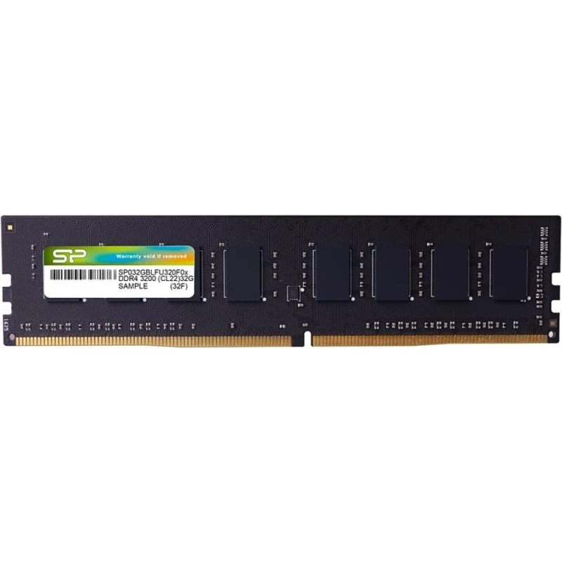 Silicon Power SP032GBLFU320X02 32 GB - 1 x 32GB, DDR4 288-pin DIMM, 3200MT/s, CL22 - Featured Image