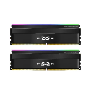 Silicon Power XPOWER Zenith RGB Gaming 32 GB - 2 x 16GB, DDR5 288-pin DIMM, 6000MT/s, CL36, Black color