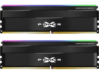 Silicon Power XPOWER Zenith RGB Gaming 64 GB - 2 x 32GB, DDR5 288-pin DIMM, 6000MT/s, CL30, Black color