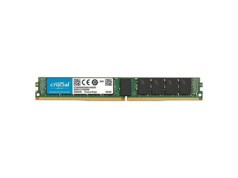 Crucial CT16G4VFS4266 16 GB - 1 x 16GB, DDR4 288-pin DIMM, 2666MT/s, CL19, Green / Black color - Featured Image