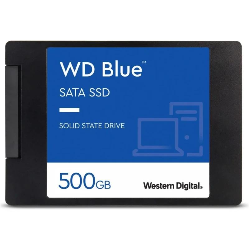 Western Digital WD Blue - 500 GB SSD, SATA 6.0 Gb/s, 2.5" - Featured Image