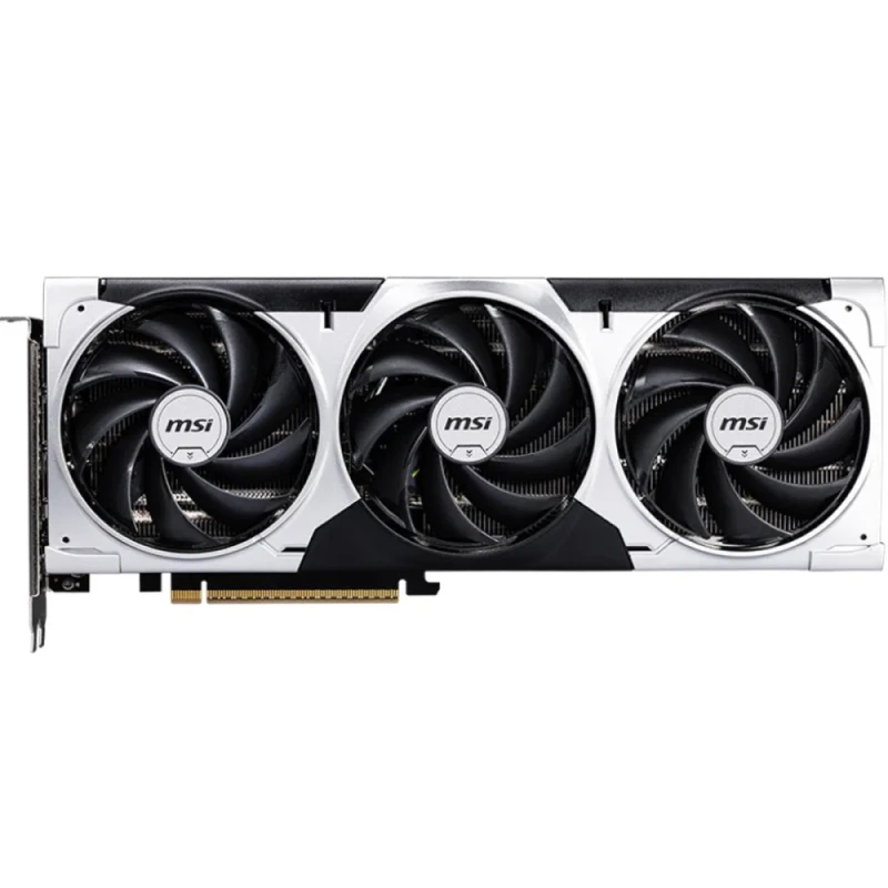 MSI GeForce RTX 5060 Ti Ventus 3X OC 8GB – 8GB GDDR7, 4608 CUDA Cores, 28 Gbps Memory, 128-bit Bus, Boost ~2602 MHz, PCIe 5.0 x16 (x8), Triple TORX Fan 5.0 Cooling, HDMI 2.1b & 3x DisplayPort 2.1b, 180 W TDP, 8-pin Power, 306 mm Length, DirectX 12 Ultimate, Black/Silver - Featured Image