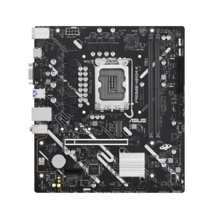ASUS PRIME H810M-K – Intel H810 Chipset micro-ATX Motherboard, LGA1851 Socket for Intel Core Ultra Series, 2x DDR5 Slots (Up to 128GB, 6400 MT/s), PCIe 4.0 x16 & x1, 1x M.2 PCIe 4.0, 4x SATA 6 Gb/s, Realtek 1 Gb LAN, HDMI & VGA Video, USB 5 Gbps Type-A & Type-C, ASUS 5X Protection III, Aura Sync RGB