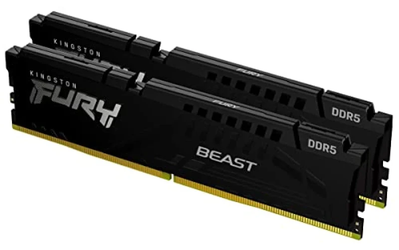 Kingston FURY Beast 64 GB - 2 x 32GB, DDR5 288-pin DIMM, 5200MT/s, CL40, Black color - Featured Image