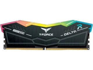 TEAMGROUP T-Force Delta RGB 64 GB - 2 x 32GB, DDR5 288-pin DIMM, 6400MT/s, CL30, Black color