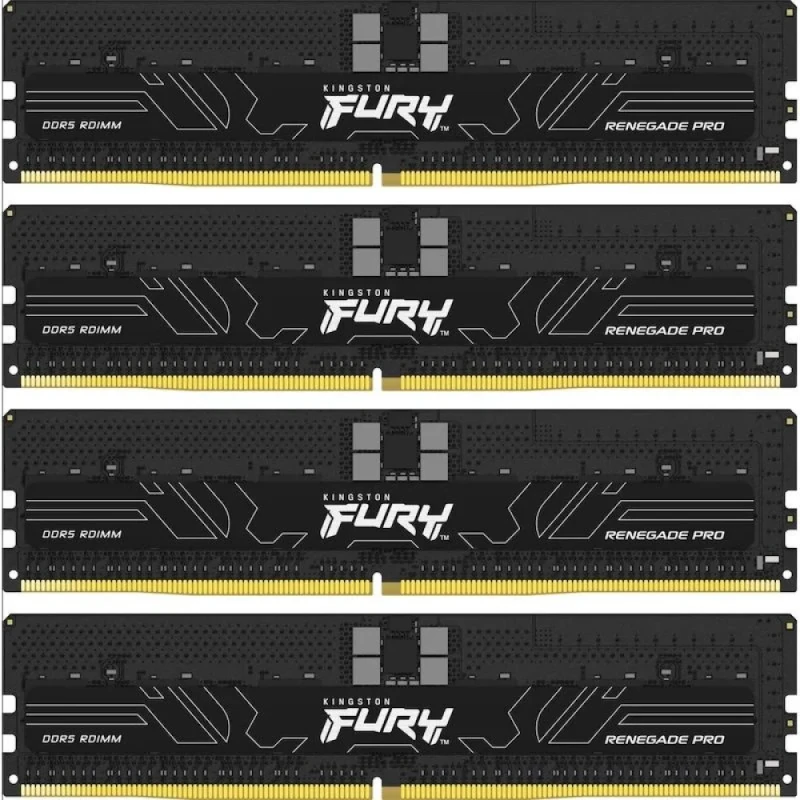 Kingston FURY Renegade Pro 64 GB - 4 x 16GB, DDR5 288-pin DIMM, 6000MT/s, CL32, Black color - Featured Image