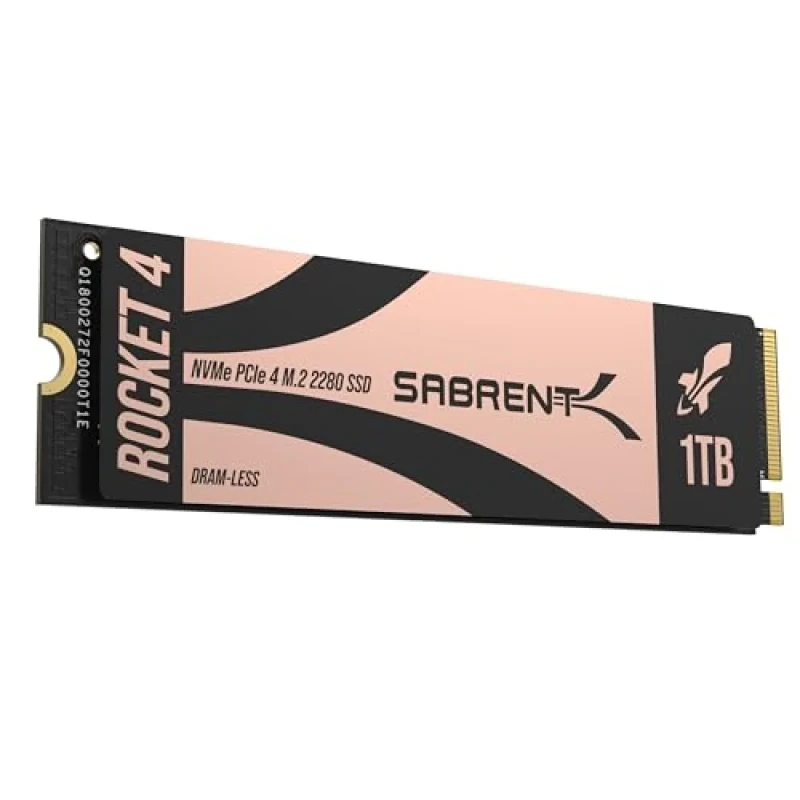 Sabrent Rocket 4 - 1 TB SSD, M.2 PCIe 4.0 X4, M.2-2280 - Featured Image