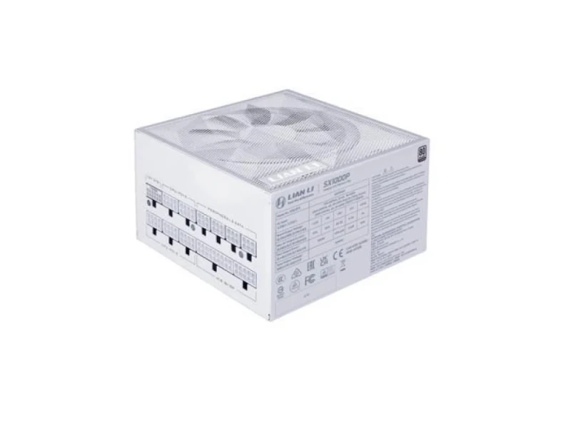 Lian Li SX1000P - 1000 W ATX Power Supply, 80+ Platinum, Fully Modular, White Color - Featured Image