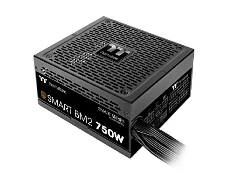 Thermaltake Smart BM2 - 750 W ATX Power Supply, 80+ Bronze, Semi-Modular, Black Color - Featured Image