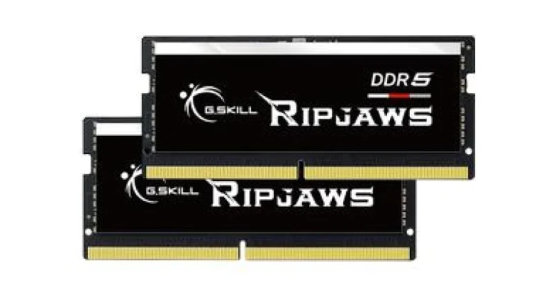 G.Skill Ripjaws 64 GB - 2 x 32GB, DDR5 288-pin DIMM, 5600MT/s, CL46, Black color - Featured Image