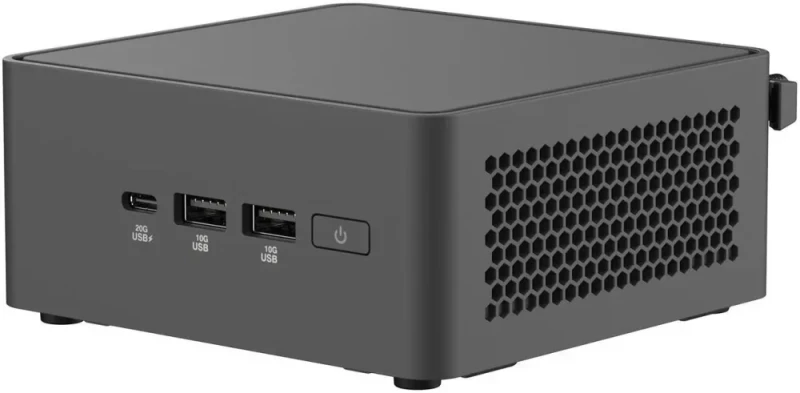 ASUS NUC 15 Pro RNUC15CRHU70000U Barebone Mini PC - Intel Core Ultra 7-255H, Intel Arc 140T Graphics, Compact NUC Form Factor, Thunderbolt 4, Wi-Fi 6E, 2.5Gb LAN, HDMI & USB-C, Black, US Cord, Memory & Storage Not Included, Ideal for Business, Edge Computing, and Custom Builds - Featured Image