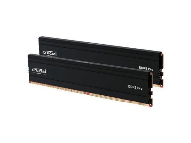 Crucial CP2K64G56C46U5 128 GB - 2 x 64GB, DDR5 288-pin DIMM, 5600MT/s, CL46, Black color - Featured Image
