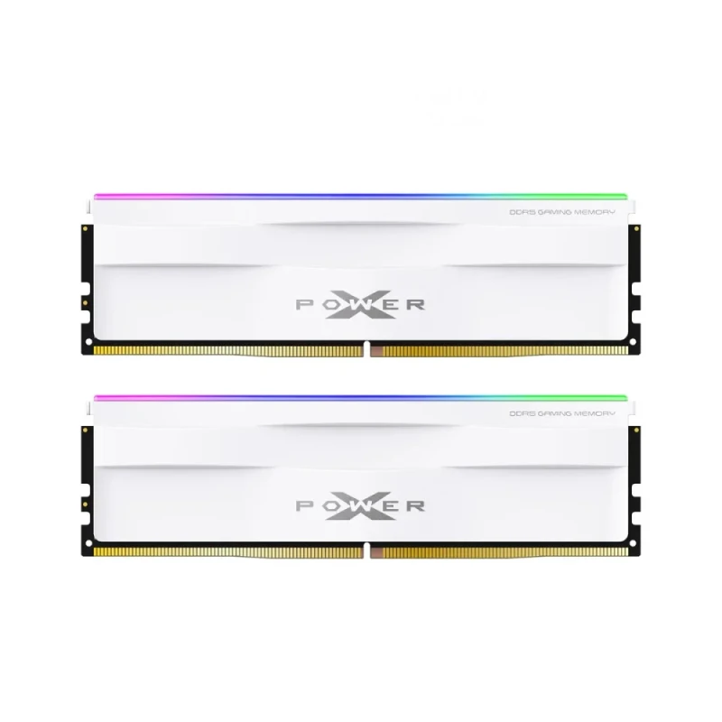 Silicon Power XPOWER Zenith RGB Gaming 16 GB - 1 x 16GB, DDR5 288-pin DIMM, 6000MT/s, CL40, White color - Featured Image