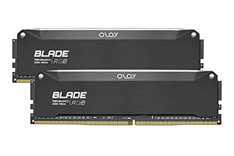 OLOy Blade RGB 16 GB - 2 x 8GB, DDR4 288-pin DIMM, 3200MT/s, CL16, Black color - Featured Image