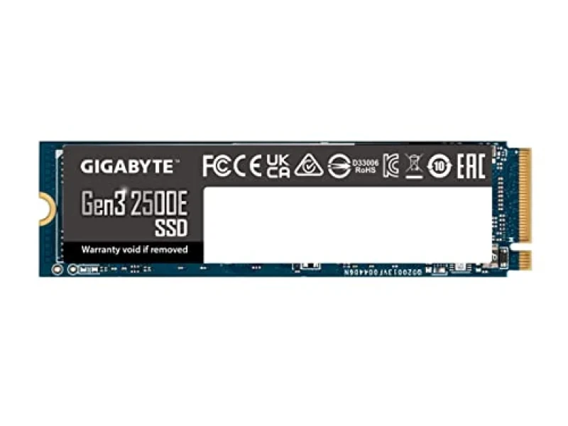 Gigabyte Gen3 2500E - 1 TB SSD, M.2 PCIe 3.0 X4, M.2-2280 - Featured Image