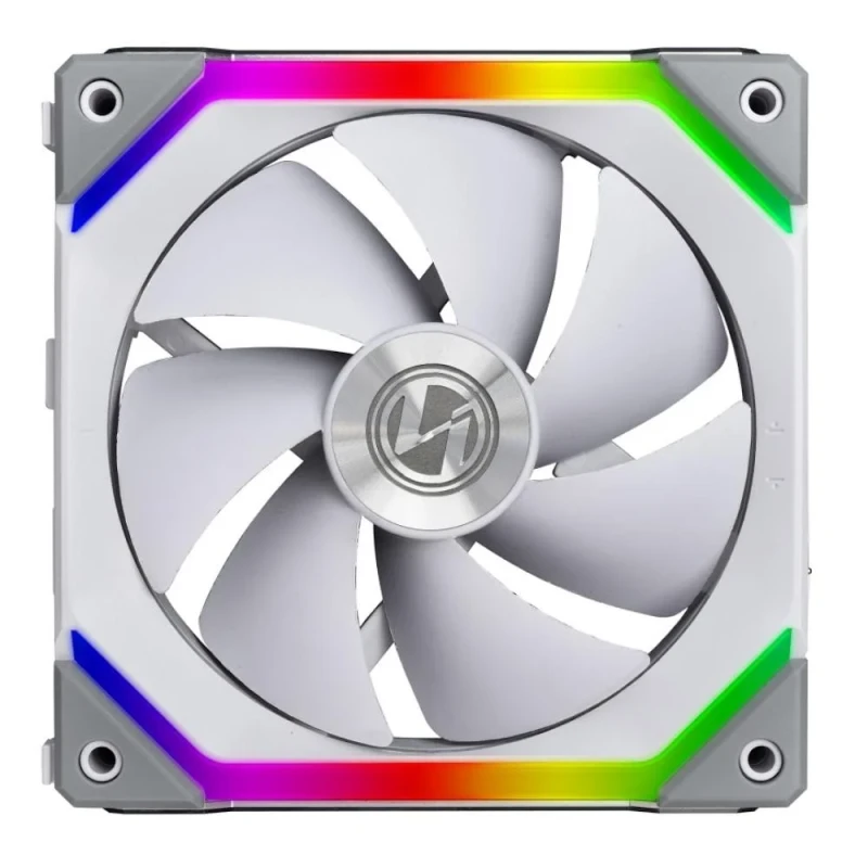 Lian Li Uni Fan SL - 140mm PWM fan, 30 dB, 70.5 CFM Airflow, 500 - 1500 RPM, White Color - Featured Image