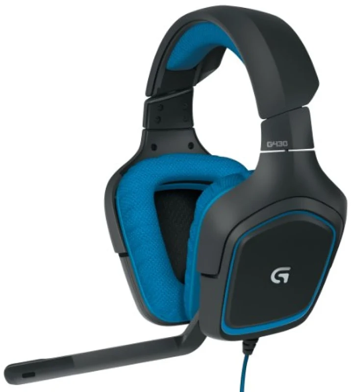 Logitech G430 - Gaming headset, Microphone, 20Hz-20kHz, Black / Blue Color - Featured Image