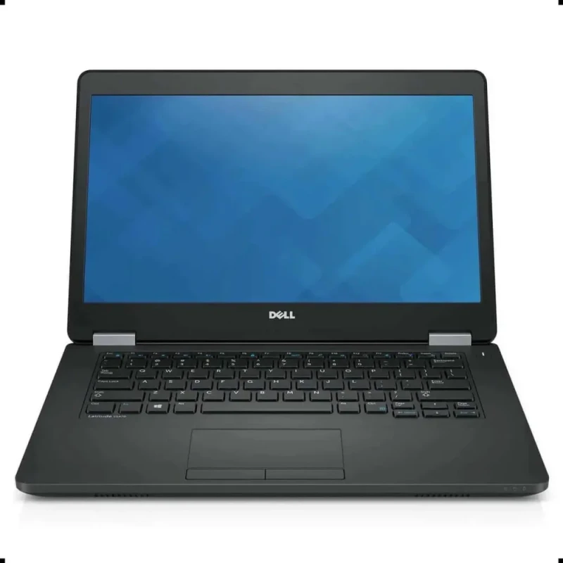 Dell Latitude E5470 14" Laptop - Intel Core i5-6200U up to 2.80GHz, 8GB DDR4, 256GB SSD, 14" HD Anti-Glare Display, Intel HD Graphics 520, HDMI, VGA, WiFi, Bluetooth, Webcam, Windows 10 Pro 64-bit Multi-Language (EN/ES/FR) - Featured Image