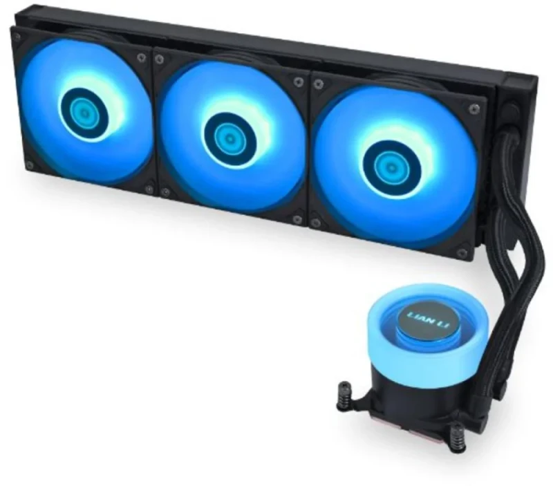 Lian Li Galahad II Lite RGB - 300 - 2500 RPM, 34.8 dB, Black color, AIO Watercooler, 360mm radiator - Featured Image