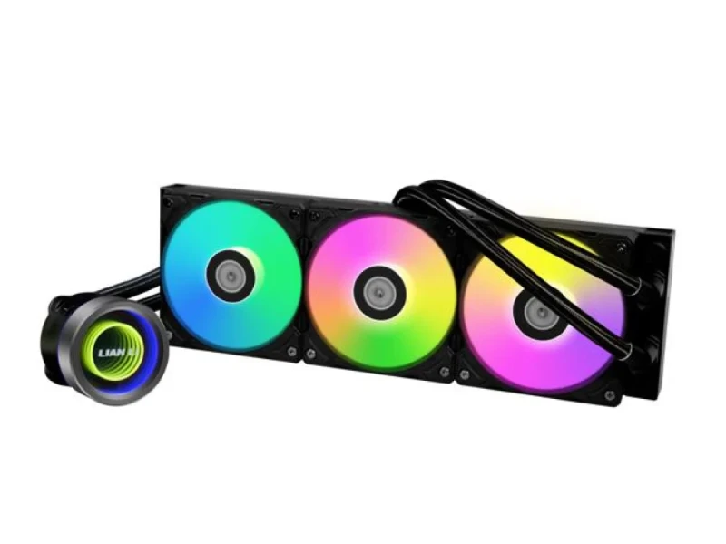 Lian Li Galahad II Trinity - 2450 RPM, 35.4 dB, Black color, AIO Watercooler, 360mm radiator - Featured Image