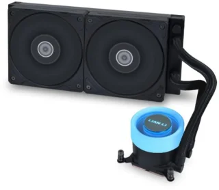 Lian Li Galahad II Lite Performance - 200 - 2500 RPM, 29.8 dB, Black color, AIO Watercooler, 240mm radiator