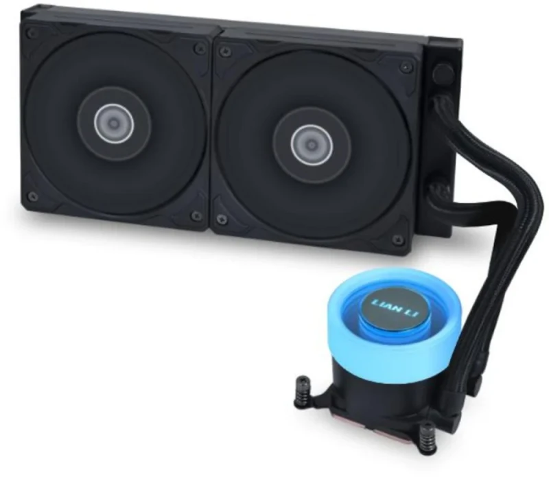 Lian Li Galahad II Lite Performance - 200 - 2500 RPM, 29.8 dB, Black color, AIO Watercooler, 240mm radiator - Featured Image