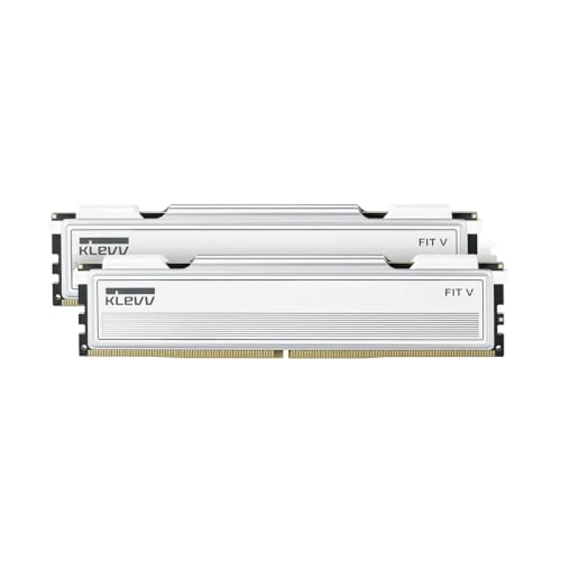 Klevv FIT V 32 GB - 2 x 16GB, DDR5 288-pin DIMM, 6000MT/s, CL30, White color - Featured Image