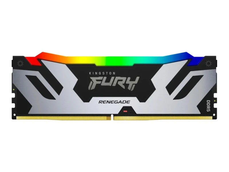 Kingston Fury Renegade RGB 24 GB - 1 x 24GB, DDR5 288-pin DIMM, 7200MT/s, CL38, Silver / Black color - Featured Image