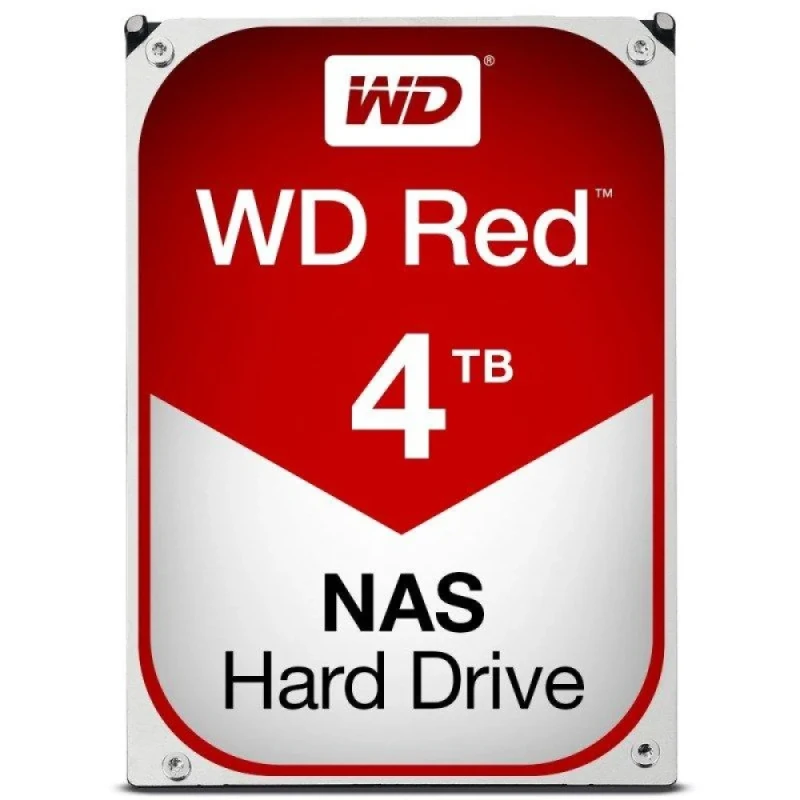 Western Digital Red - 4 TB 5400 RPM, SATA 6.0 Gb/s, 3.5", 64 MB Cache memory - Featured Image