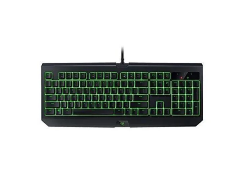 Razer BlackWidow Ultimate - Gaming Wired Keyboard, Razer Green Switches, Green Backlit, Black Color - Featured Image