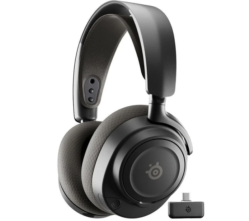 SteelSeries Arctis Nova 7 Gen 2 - Gaming headset, Wireless, Microphone, 20Hz-22kHz, Black Color - Featured Image