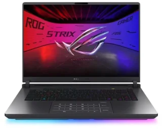 ASUS ROG Strix G16 G615LM-DS94 16" 240Hz Gaming Laptop - Intel Core Ultra 9 275HX up to 5.4GHz, GeForce RTX 5060 Laptop GPU 8GB, 16GB DDR5, 1TB PCIe 4.0 NVMe SSD, 16" FHD+ 1920x1200 240Hz IPS Display, WiFi 7, Thunderbolt 4, RGB Keyboard, Windows 11 Home