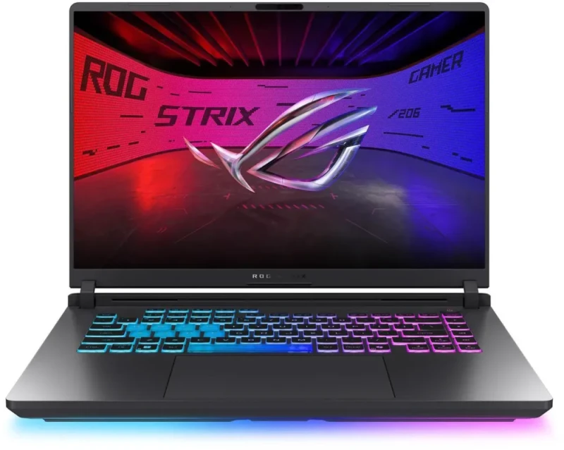 ASUS ROG Strix G16 90NR0LB1-M000N0 16" FHD+ 165Hz Gaming Laptop - Intel Core i9-14900HX up to 5.8GHz, GeForce RTX 5060 Laptop GPU 8GB, 16GB DDR5 5600MHz, 1TB PCIe NVMe SSD, 1920x1200 IPS Display, WiFi 6E, Thunderbolt 4, RGB Keyboard, Windows 11 Home - Featured Image