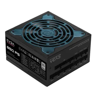 EVGA SuperNOVA 850 P5 - 850 W ATX Power Supply, 80+ Platinum, Fully Modular, Black / Teal Color