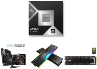 AMD Ryzen 7 9950X3D2 + MSI MEG X870E ACE MAX + XPG Lancer DDR5 32GB (2x16GB) 6000MT/s CL30 + Samsung 990 PRO 2TB NVMe PCIe 4.0 SSD