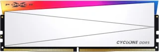 Silicon Power XPOWER Cyclone RGB 24 GB - 1 x 24GB, DDR5 288-pin DIMM, 7200MT/s, CL36, White color