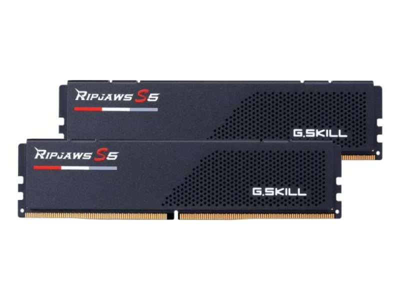 G.Skill Ripjaws S5 48 GB - 2 x 24GB, DDR5 288-pin DIMM, 6400MT/s, CL36, Black color - Featured Image