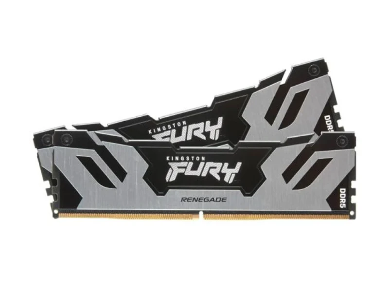 Kingston FURY Renegade 96 GB - 2 x 48GB, DDR5 288-pin DIMM, 6400MT/s, CL32, Silver / Black color - Featured Image