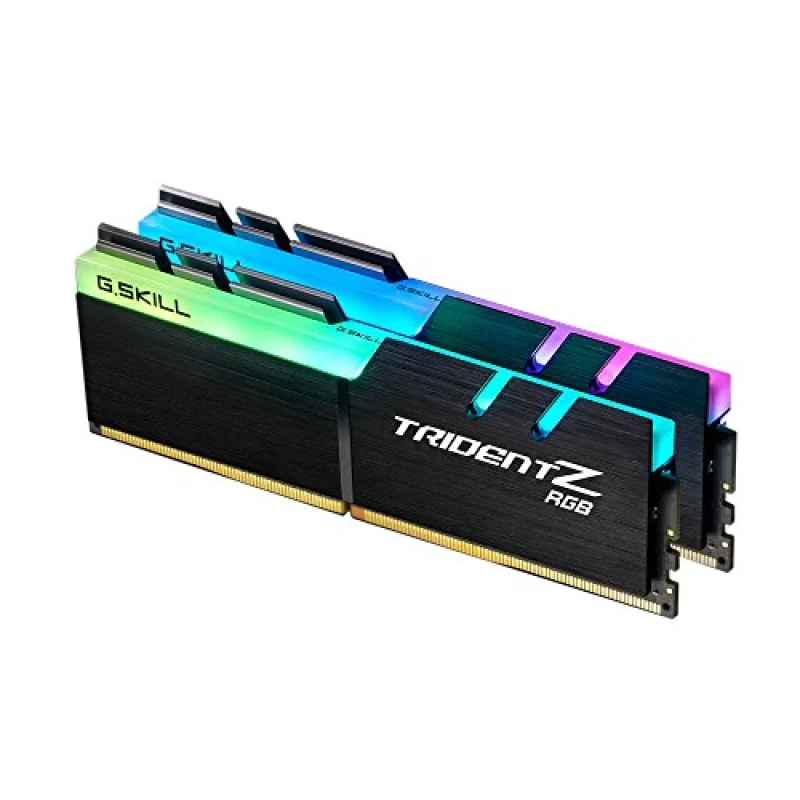 G.Skill Trident Z RGB 16 GB - 2 x 8GB, DDR4 288-pin DIMM, 3600MT/s, CL17, Black color - Featured Image